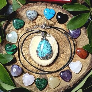 Natural Stone Collection Bracelet Necklace Chakra Crystal Gemstone Collection